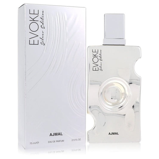 Evoke Silver Edition by Ajmal Eau De Parfum Spray 2.5 oz for Women by Avera Group