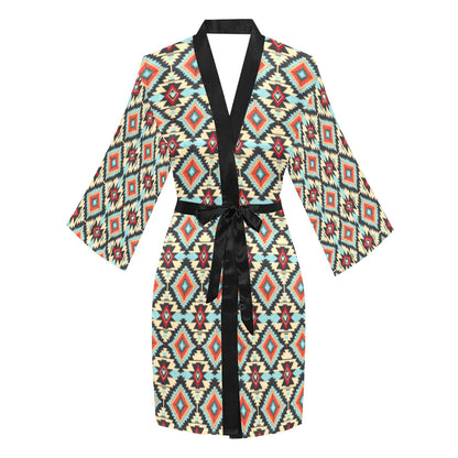 Colorado Aztec Women's Lounge Kimono Robe by Baha Ranch Western Wear