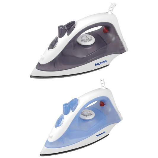 Impress Compact Non-Stick Steam & Dry Iron by Jupiter Gear Home