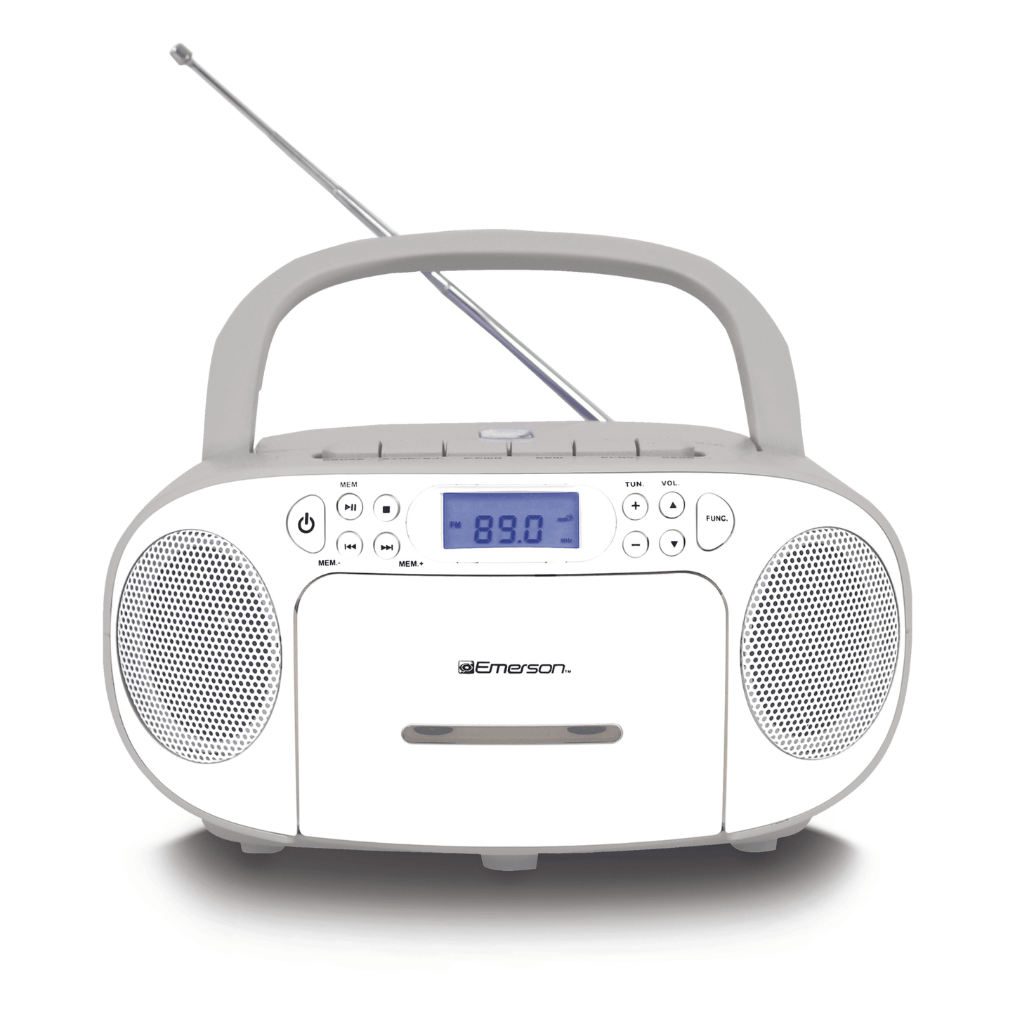 Emerson Portable CD/Cassette Boombox with AM/FM Radio by Jupiter Gear Home