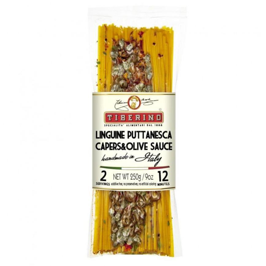 Tiberino - Linguine 'Puttanesca' w/ Capers & Olives (9OZ) by The Epicurean Trader