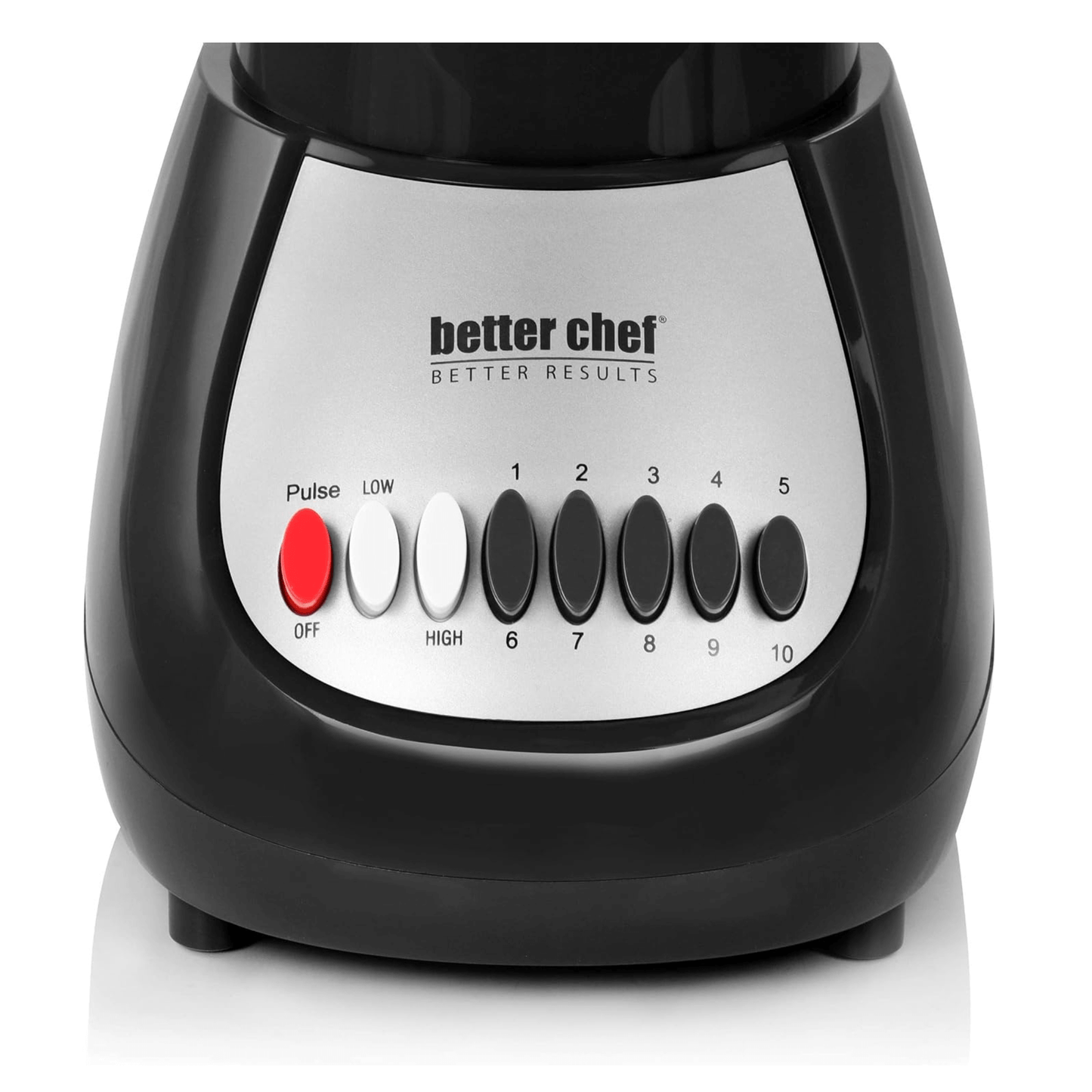 Better Chef Classic 10-Speed 6-Cup Plastic Jar Blender by Jupiter Gear Home