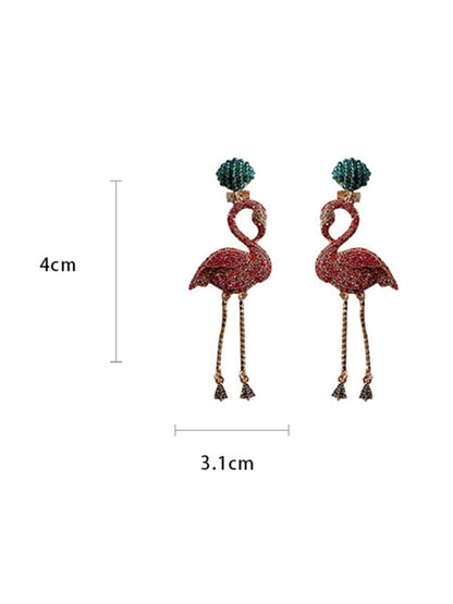 Original Statement Animal Shape Earrings by migunica