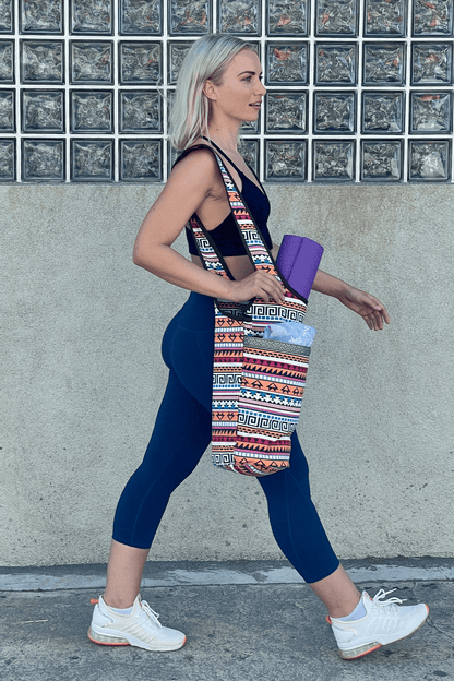 Yoga Mat Carrying Tote Bag with Large Pockets by Jupiter Gear