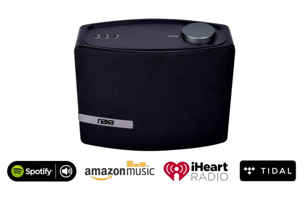 Wi-Fi & Bluetooth Multi-Room Speaker with Amazon Alexa Voice Control by Jupiter Gear