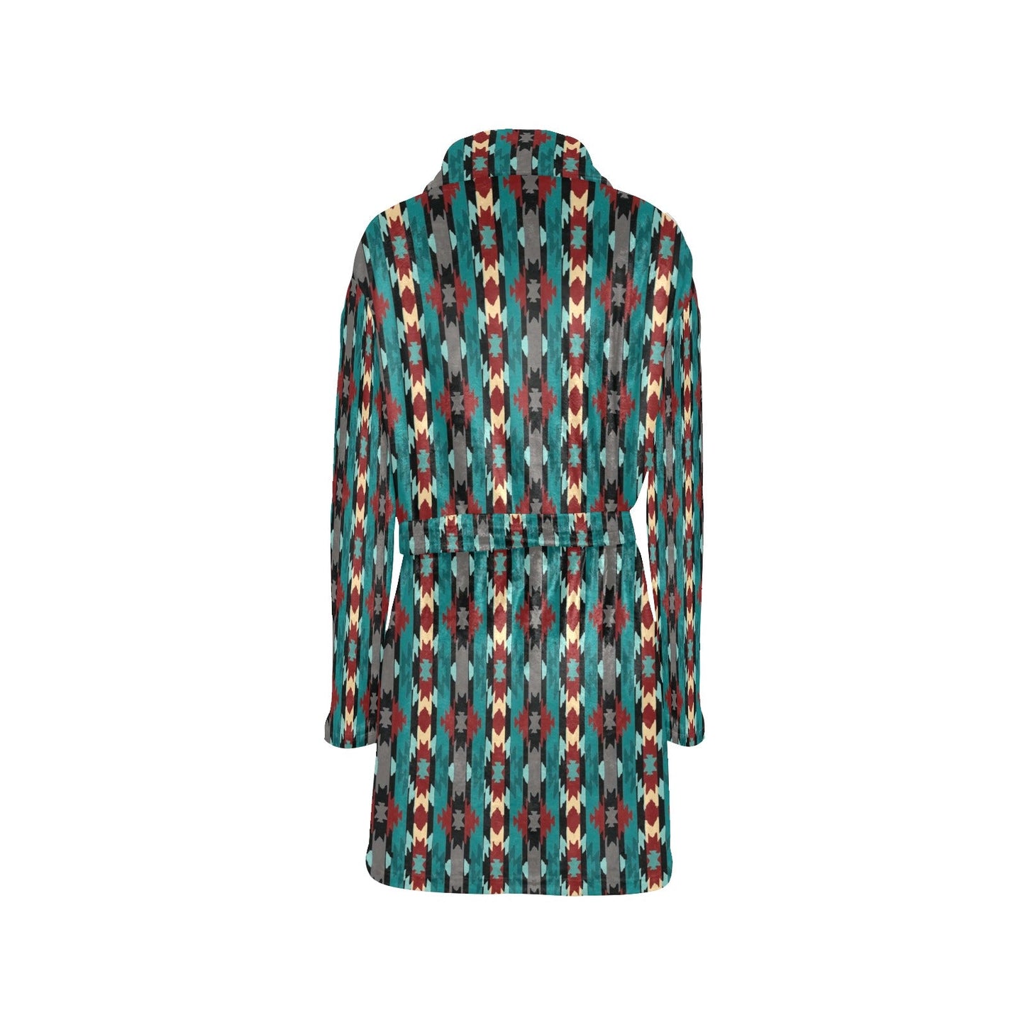 Teal Aztec Women's Western Robe by Baha Ranch Western Wear