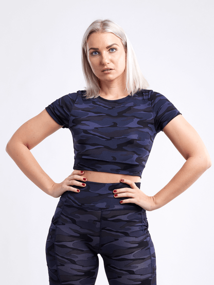 Short-Sleeve Crop Top by Jupiter Gear