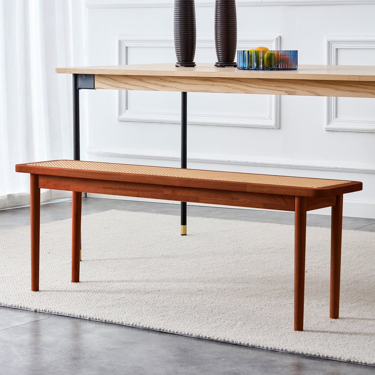 Solid Wood Dining Benches by Blak Hom