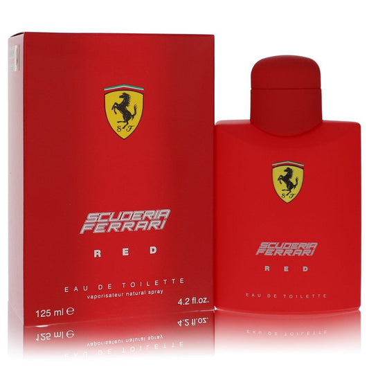 Ferrari Scuderia Red by Ferrari Eau De Toilette Spray 4.2 oz for Men by Avera Group