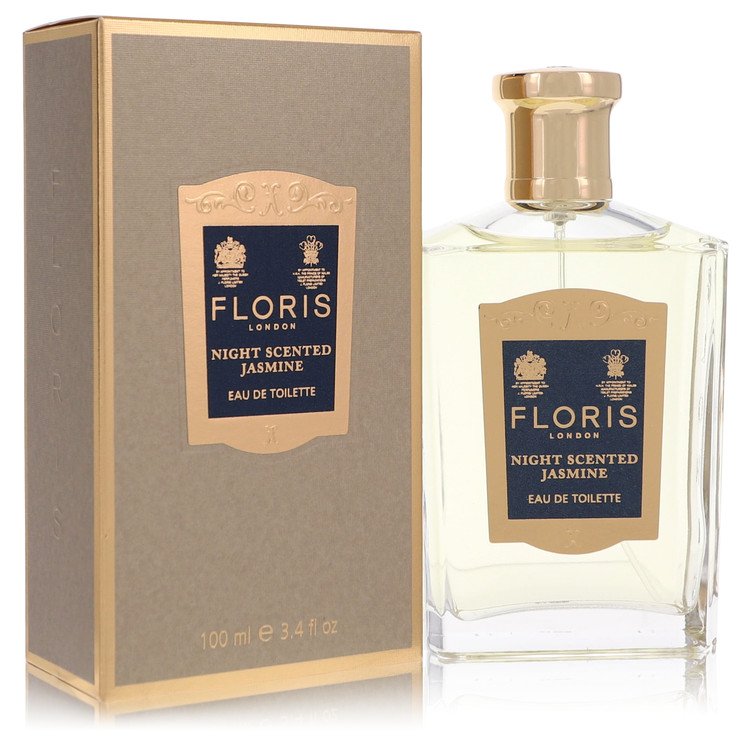 Floris Night Scented Jasmine by Floris Eau De Toilette Spray 3.4 oz for Women by Avera Group