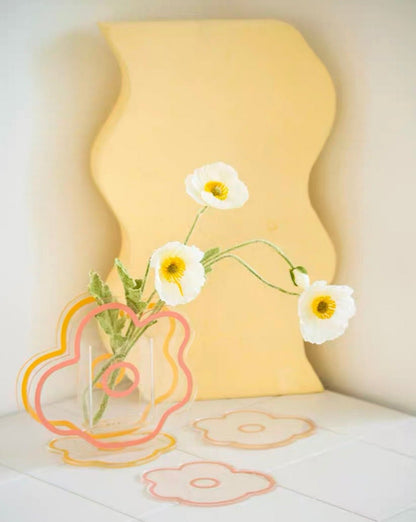 Creative Acrylic Decorative Flower Vase | Modern Home Decor by INSPECIAL HOME