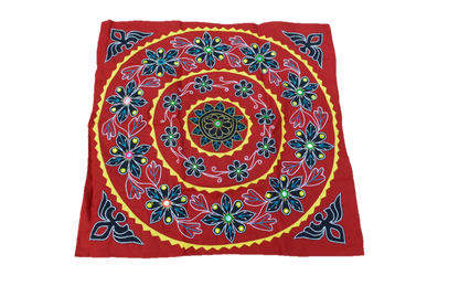 OMSutra Mandala Applique Boho Tapestry for Wall Decor by OMSutra