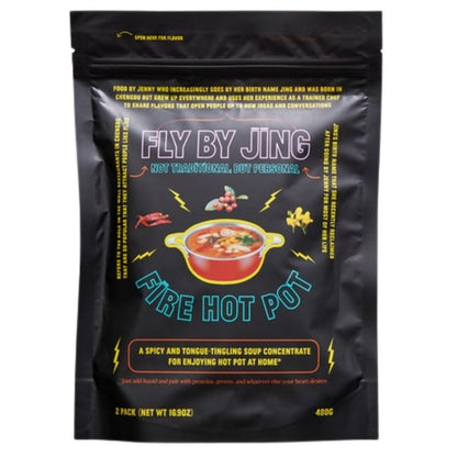 Fly By Jing Hot Pot Base - 12 Packs x 2 Bags (24 Total) by Farm2Me