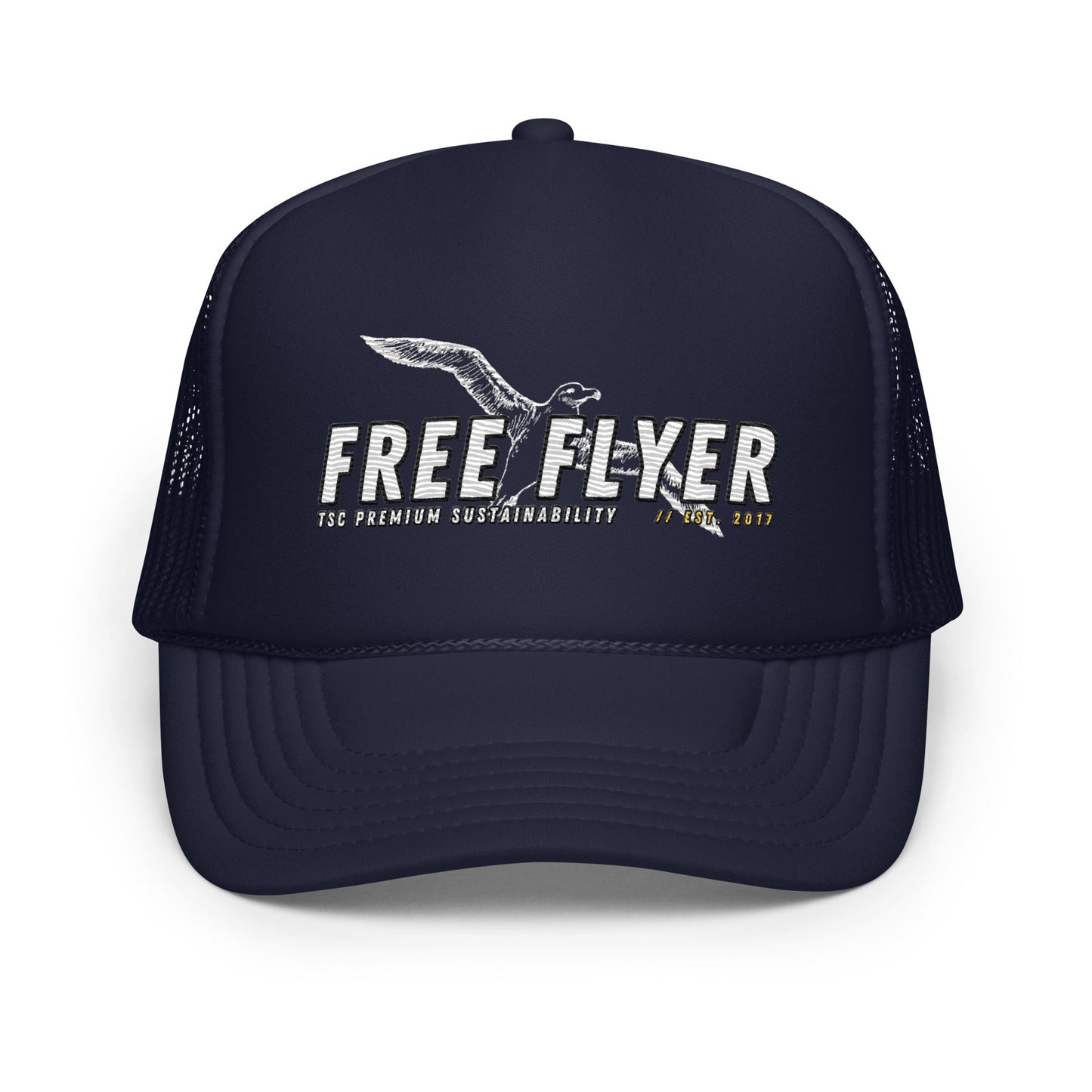 TSC Free Flyer Foam Trucker Hat by Tropical Seas Clothing