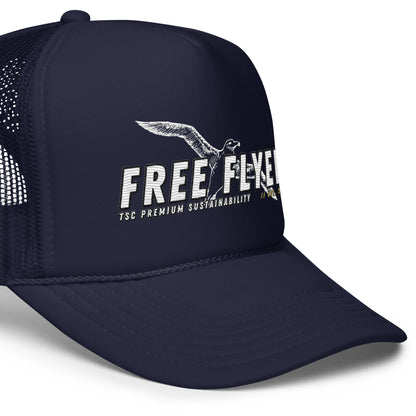 TSC Free Flyer Foam Trucker Hat by Tropical Seas Clothing