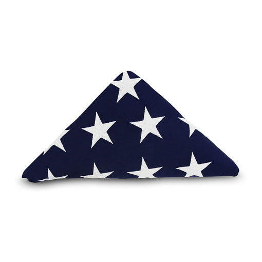 Pre-Folded American Flags - Made in USA - American made flags and hand folded by veterans. by The Military Gift Store