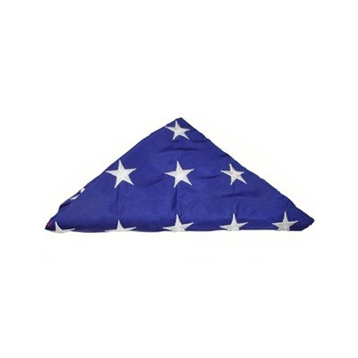 Pre-Folded American Flags for Flag Display Cases - American made flags and hand folded by veterans. by The Military Gift Store