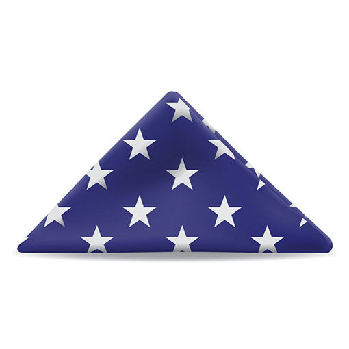 Folded American Flag Pre Folded American Flag - American made flags and hand folded by veterans. by The Military Gift Store