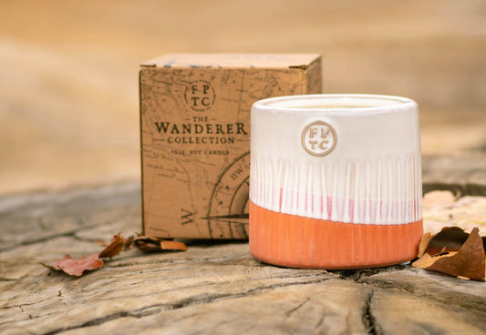 The Wanderer 13 oz In the Mist Soy Candle by Four Points Trading Co.