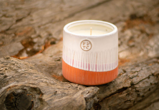 The Wanderer 13 oz Summer Buzzin' Soy Candle by Four Points Trading Co.