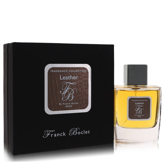 Franck Boclet Leather by Franck Boclet Eau De Parfum Spray 3.4 oz for Men by Avera Group