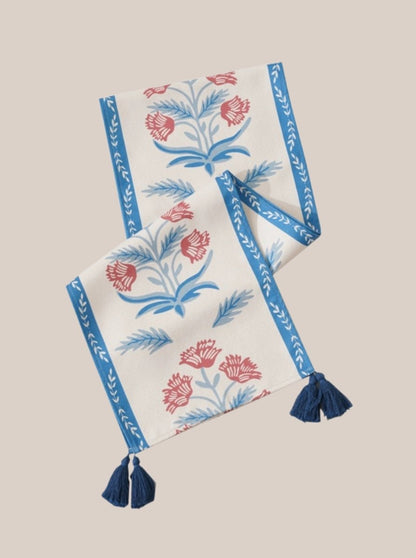 French Style Floral Table Runner by INSPECIAL HOME