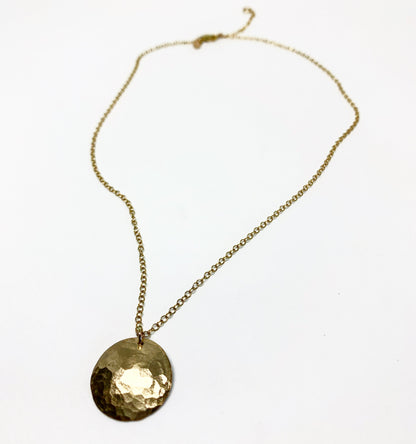 Full Moon Necklace by Jennifer Cervelli Jewelry