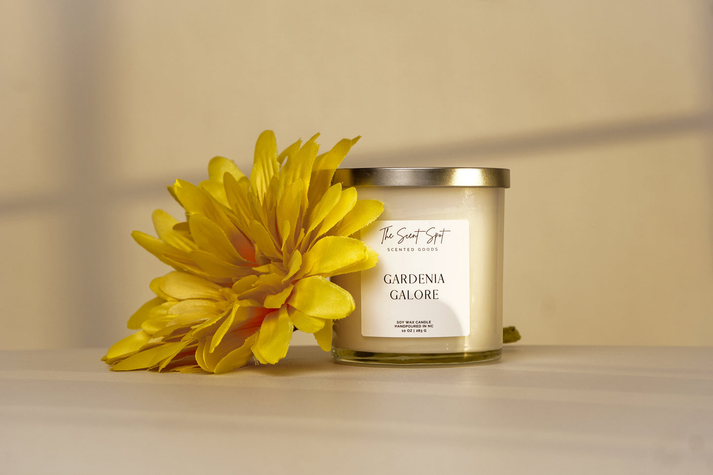 Gardenia Galore Candle by The Scent Spot