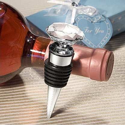 Wine And Shine Diamond Wine Stopper by VistaShops