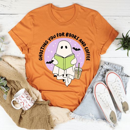 Ghosting You For Books Tee by shopmerchmallow