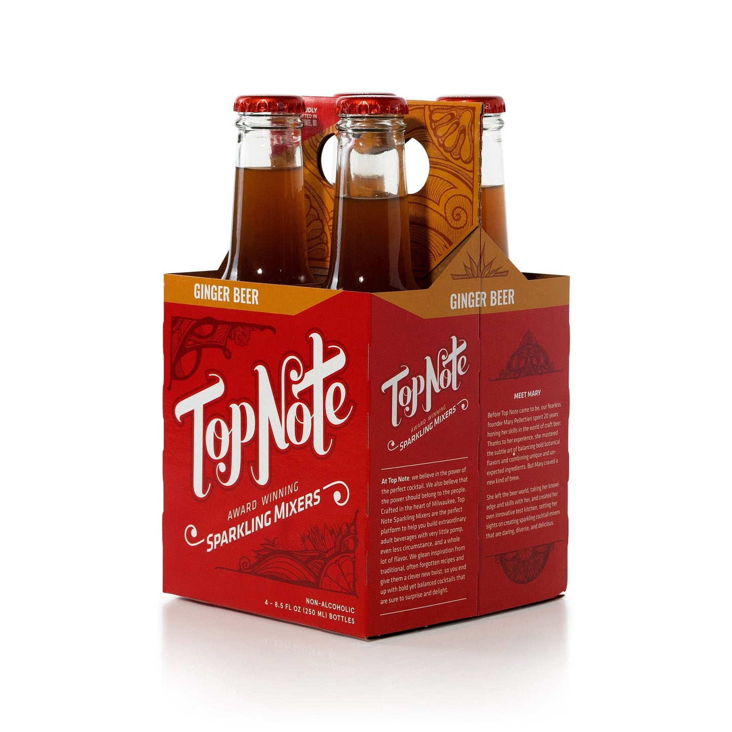 16 Pack Date Sugar Ginger Beer, 92 Points! by Top Note Tonic Store