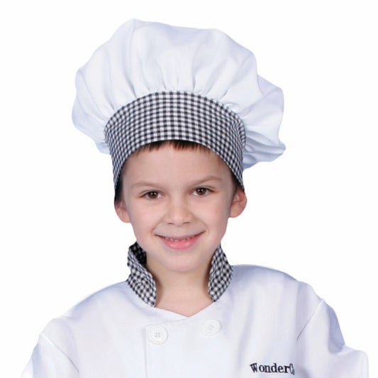 Gingham Chef Hat - Kids by Dress Up America