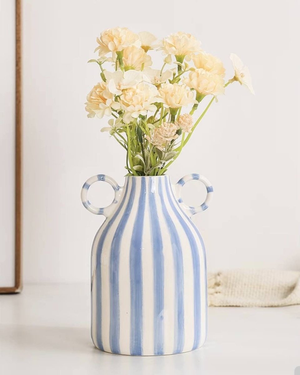 Hand-painted Whimsical Quirky Cute Dual-handle Vases by INSPECIAL HOME