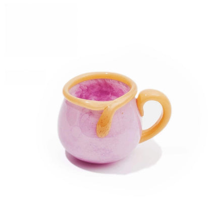 Handblown Bonbon Glass Mug, Dopamine Espresso Cups by INSPECIAL HOME