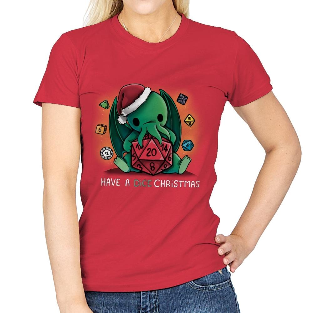 Have a Dice Christmas - Womens by RIPT Apparel