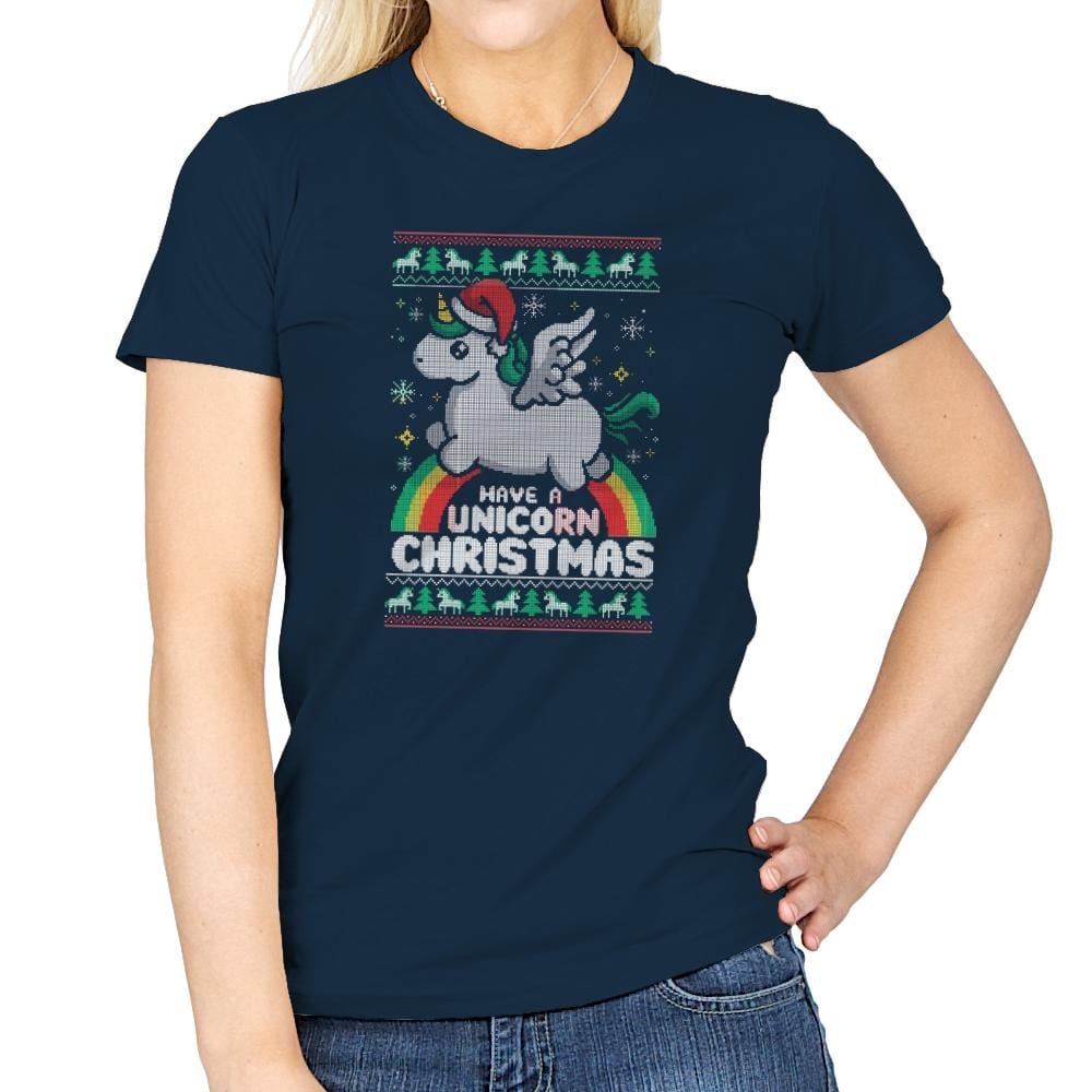 Have a Unicorn Christmas - Womens by RIPT Apparel