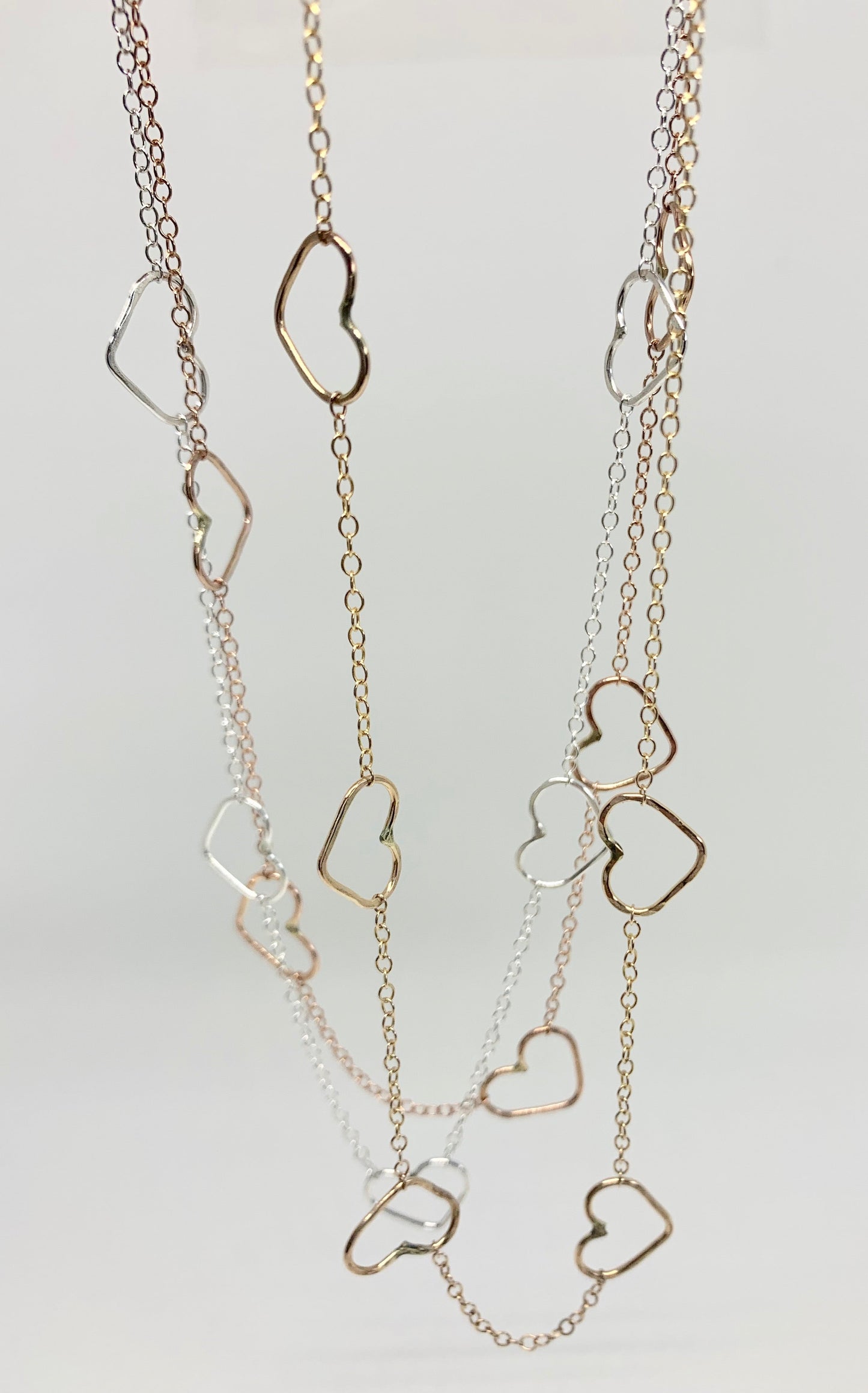 Heart Choker Necklace by Jennifer Cervelli Jewelry