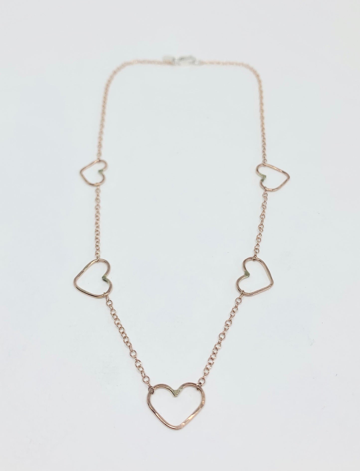 Heart Choker Necklace by Jennifer Cervelli Jewelry