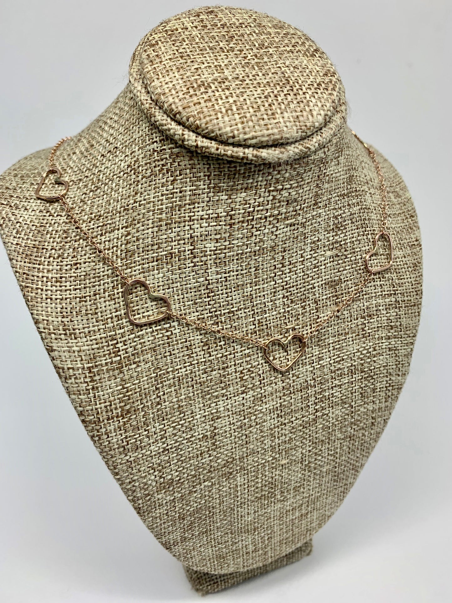 Heart Choker Necklace by Jennifer Cervelli Jewelry