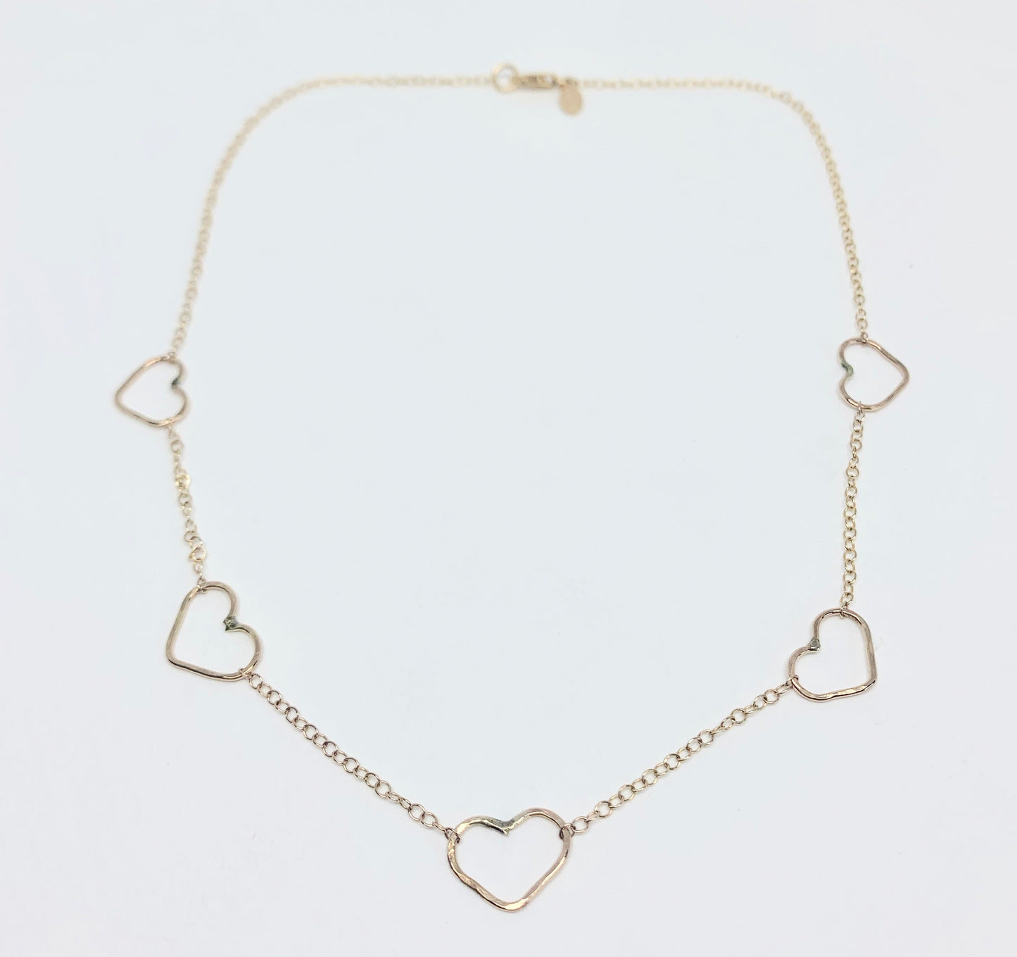 Heart Choker Necklace by Jennifer Cervelli Jewelry