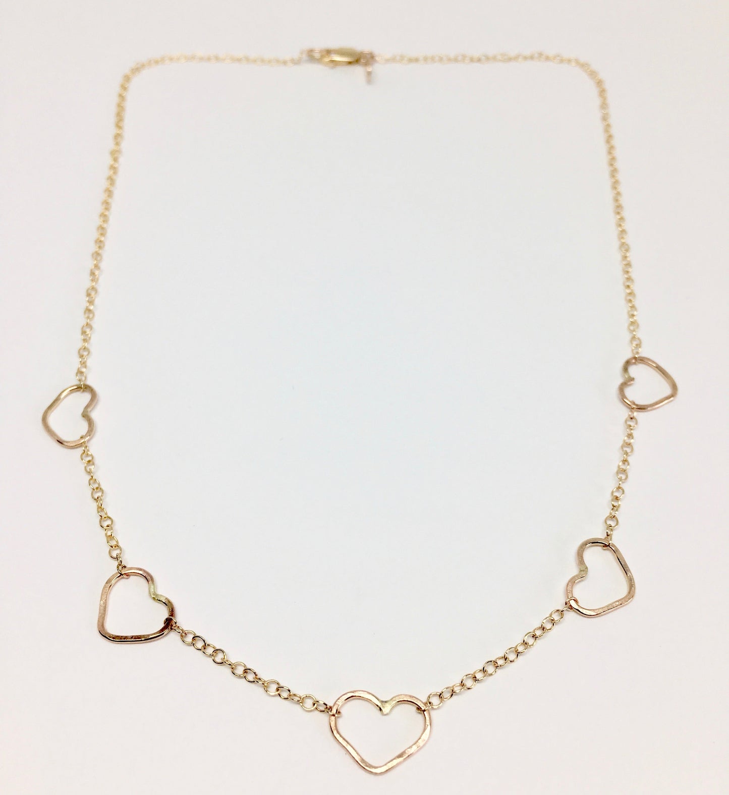 Heart Choker Necklace by Jennifer Cervelli Jewelry