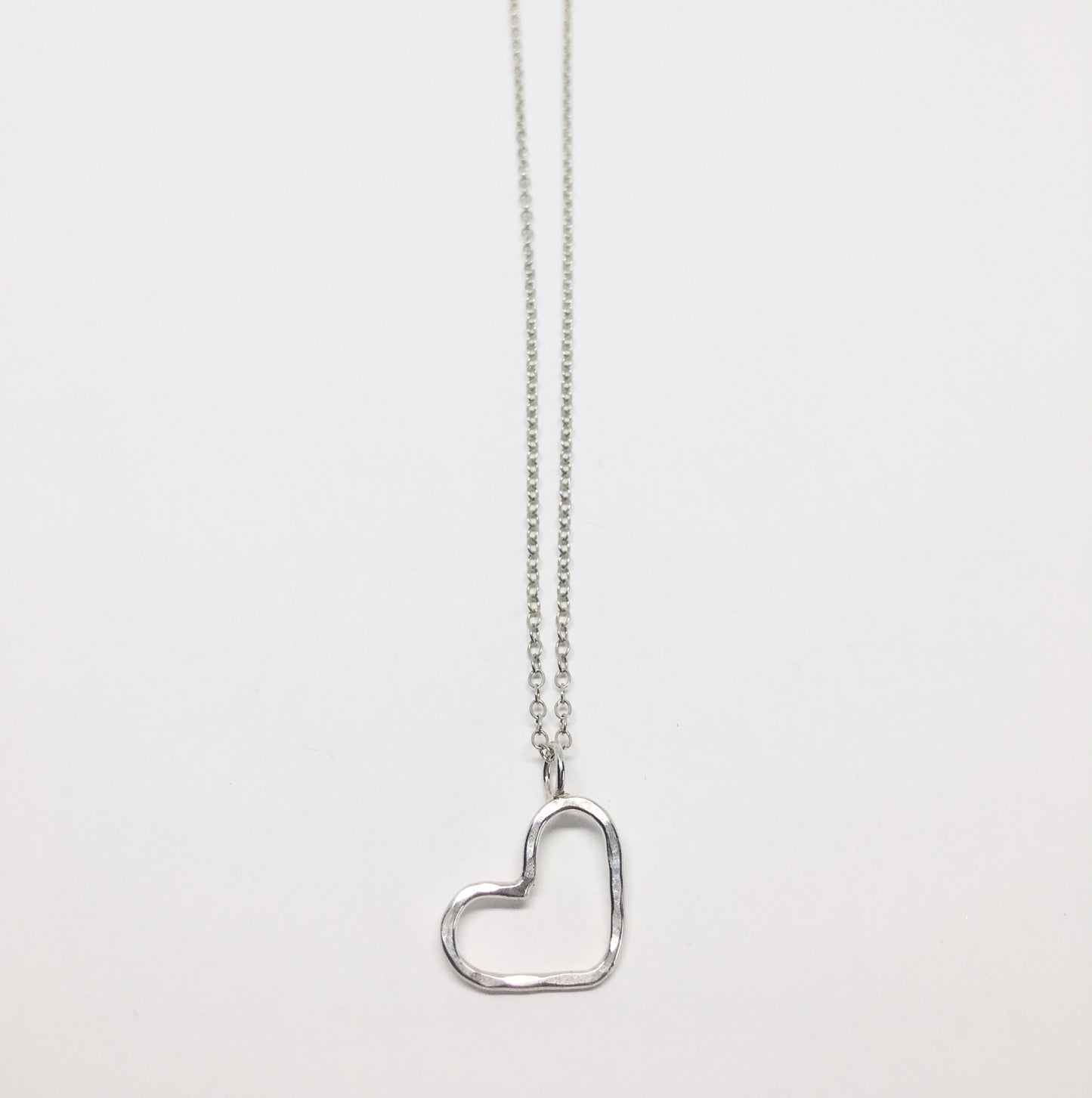 Heart Pendant Necklace by Jennifer Cervelli Jewelry