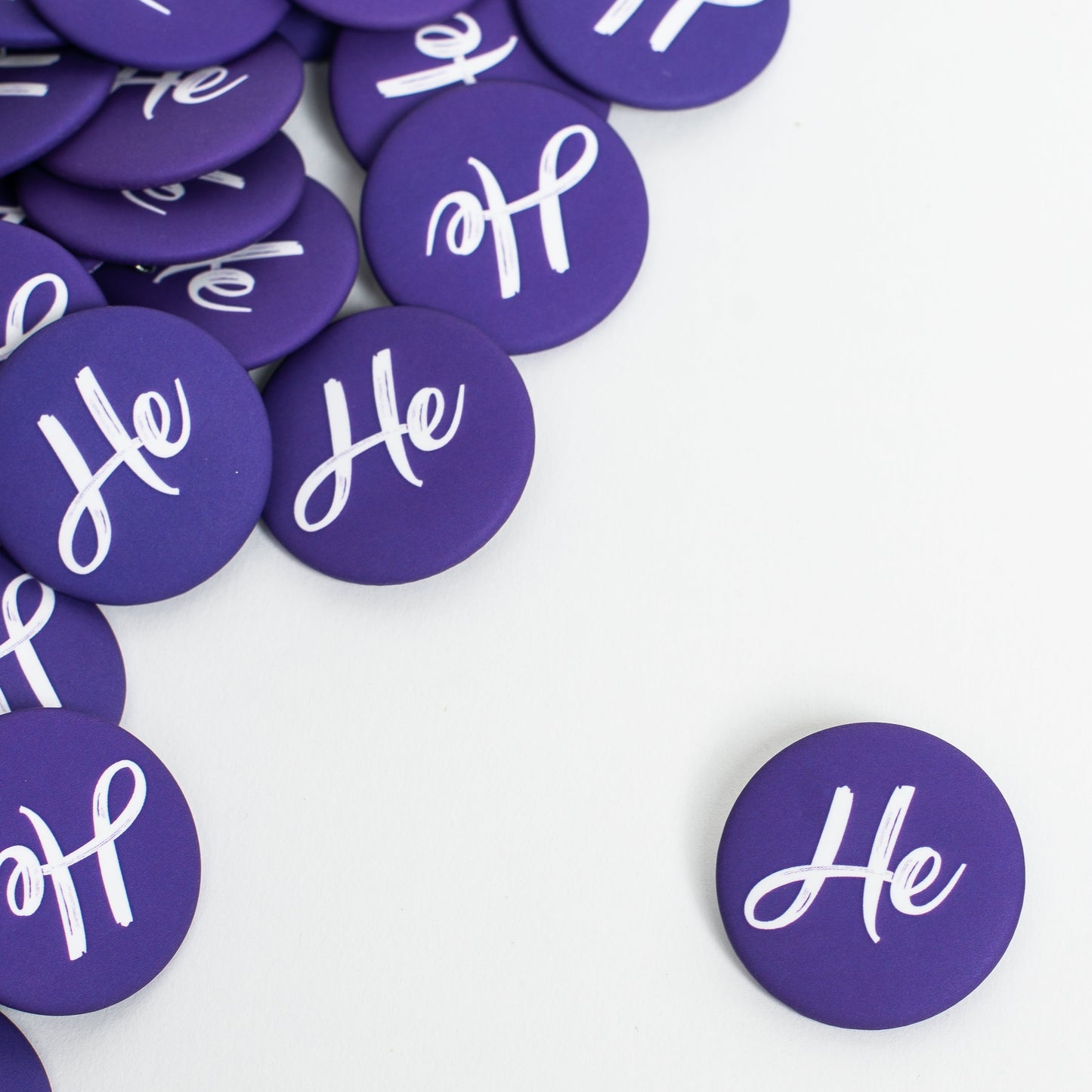 Pronoun Buttons by Music City Creative