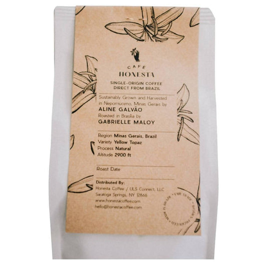 Whole Bean Roasted Coffee (Dark Roast) Bag - 1 x 3 oz by Farm2Me