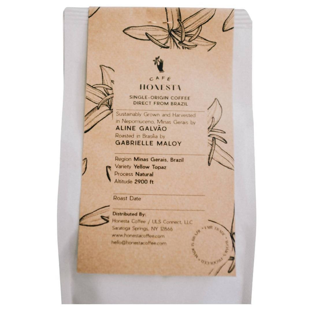 Whole Bean Roasted Coffee (Dark Roast) Bags - 6 x 1 LB by Farm2Me