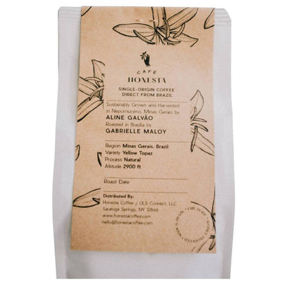 Whole Bean Roasted Coffee (Dark Roast) Bags - 6 x 1 LB by Farm2Me