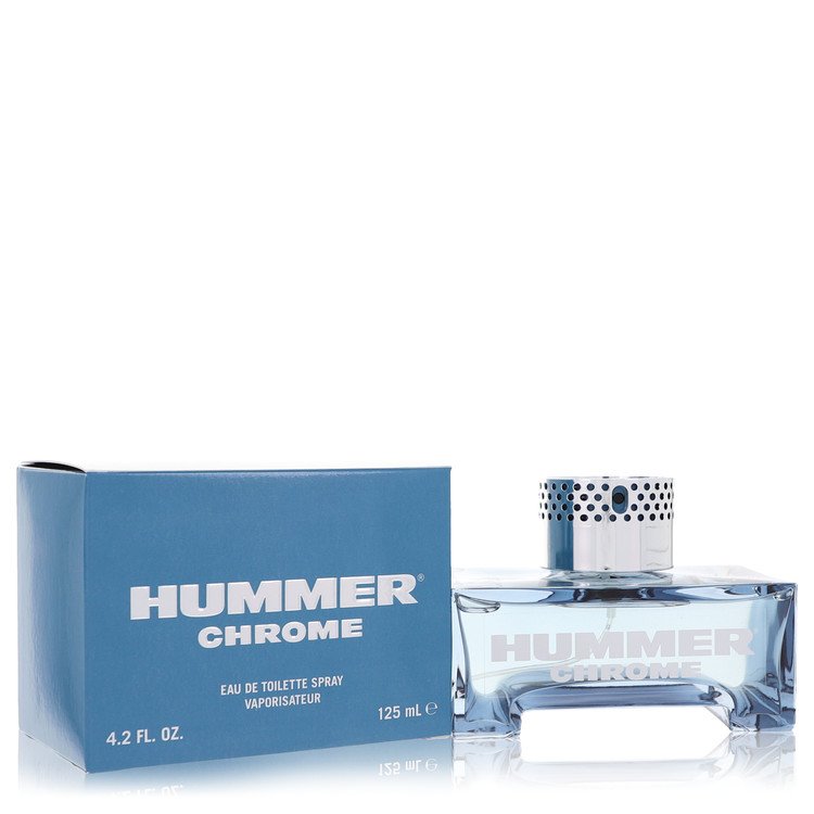 Hummer Chrome by Hummer Eau De Toilette Spray 4.2 oz for Men by Avera Group