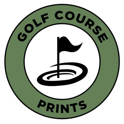 The Ocean Course at Kiawah Island, South Carolina - Printed Golf Courses by Golf Course Prints