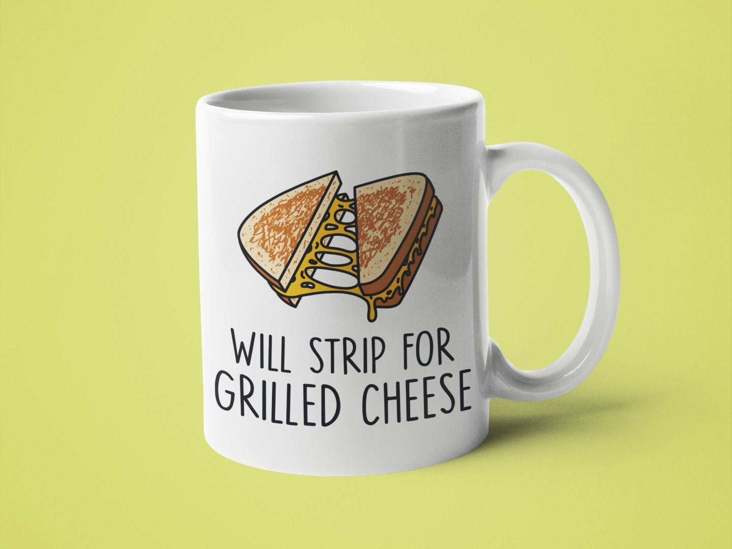 Will Strip for Grilled Cheese by Ink Pop