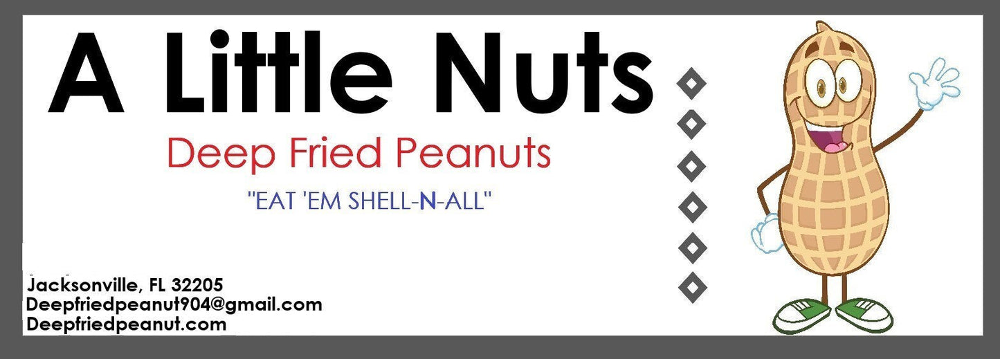 Salty Deep Fried Peanuts by A Little Nuts - Deep Fried Peanuts